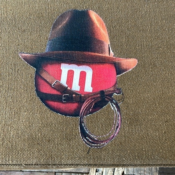M&M Canvas Satchal Messenger Bag - Picture 3 of 10